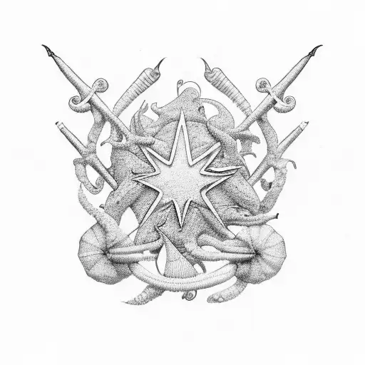 Red Hot Chili Peppers Logo Combined With Beach Elements