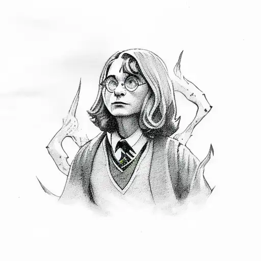 A Harry Potter Book With Retro-inspired Decorations