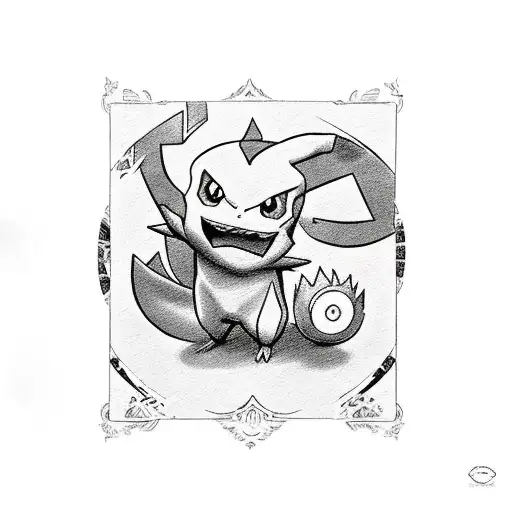 A Deck Of Tarot Cards Featuring Iconic Pokemon Characters