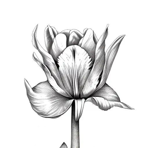 Fine Line Tulip