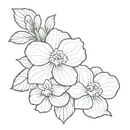 African Violet Flower