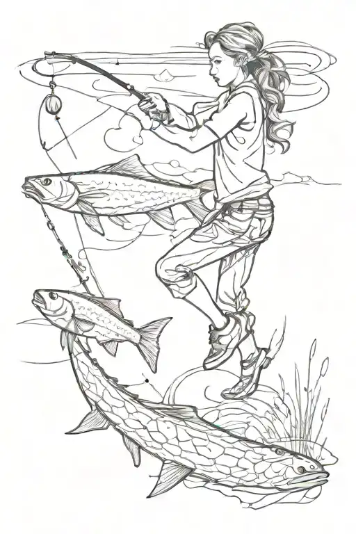 Gymnstics And Fishing