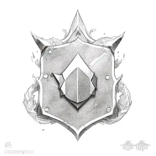 Keyblade With Hyla Shield In Background