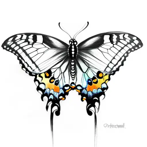 Black Swallowtail Butterfly