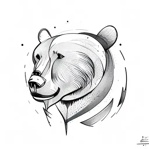 Bear With Eyes X Out