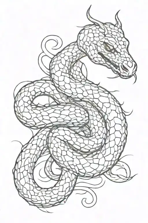 Connect 3 Tattoos Addition Snake Like