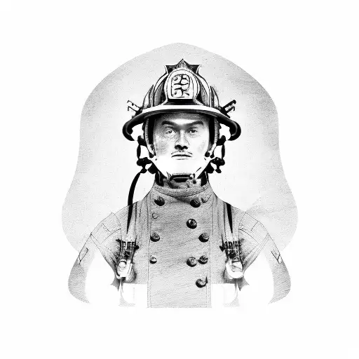 Firefighter And Soldier