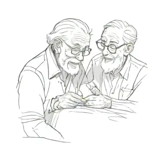 Grandpa And Grandson