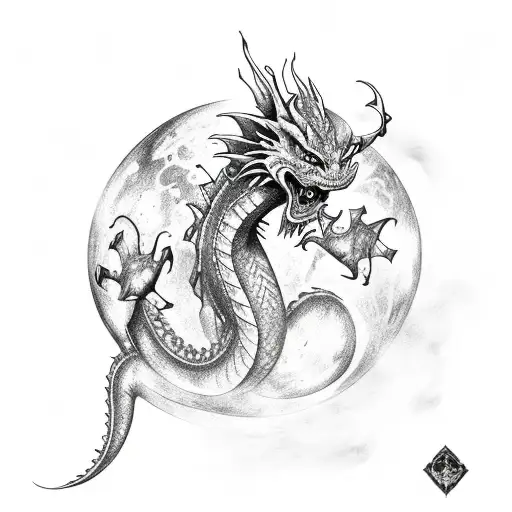 Dragon Lua Planetas