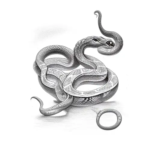 Snake Around Playing Cards