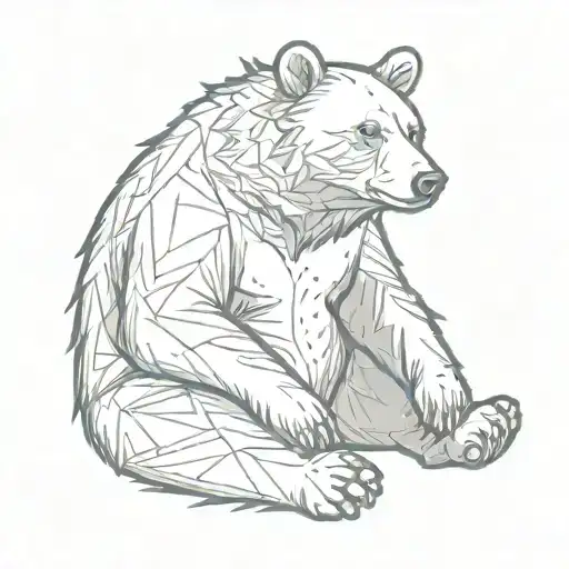 Bear Sitting