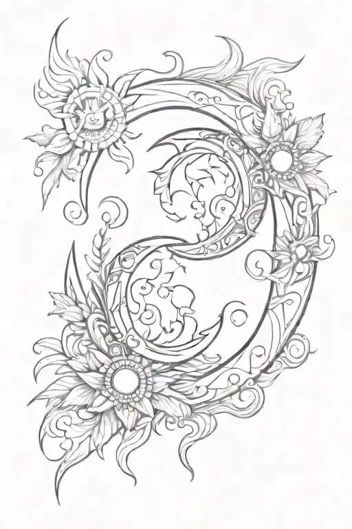 Horseshoe Sun And Moon