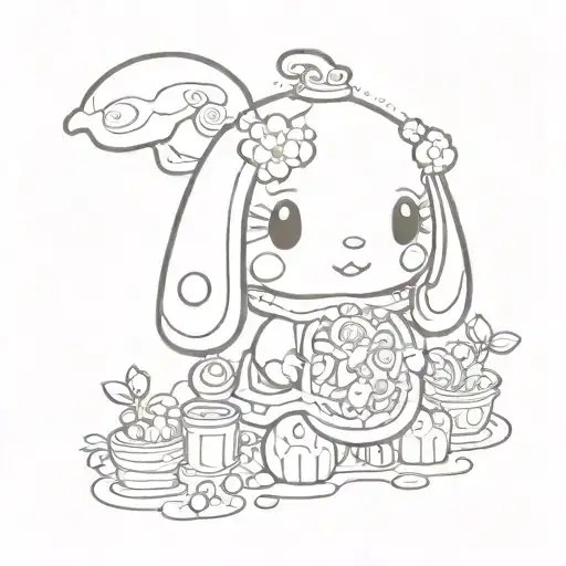 Cartoon Sanrio Cinnamoroll