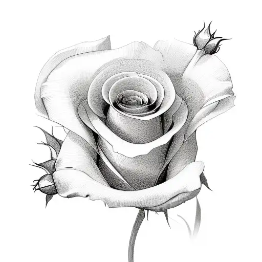 Fine Line Bouquet Of Roses And Poppys