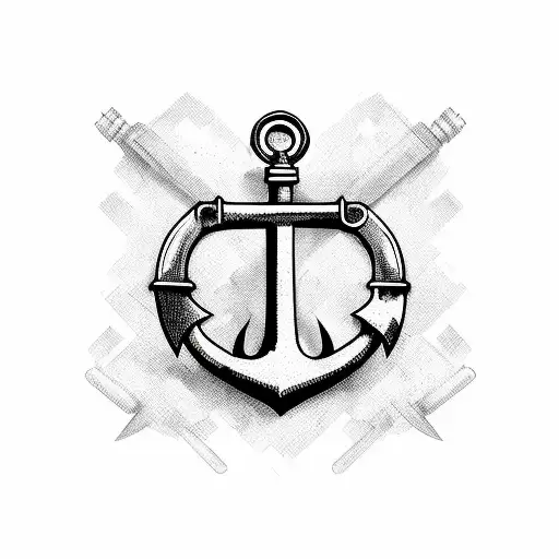 Anchor With Scissors