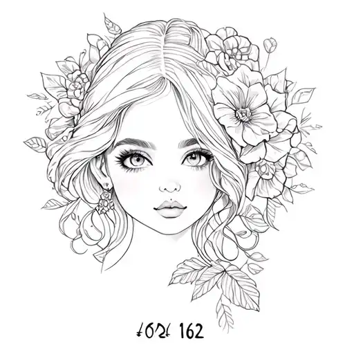 Number 162 In A Girly Design Inspired