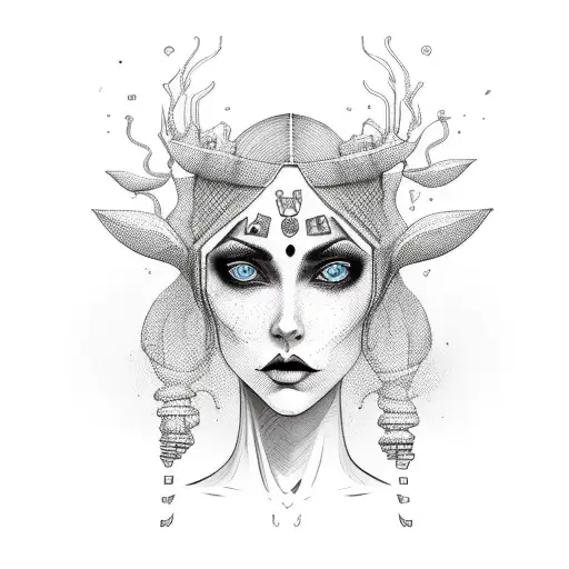 Crazy Woman Full Body