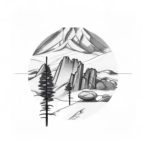 Boulder Flatirons Inside Colorado Flag C