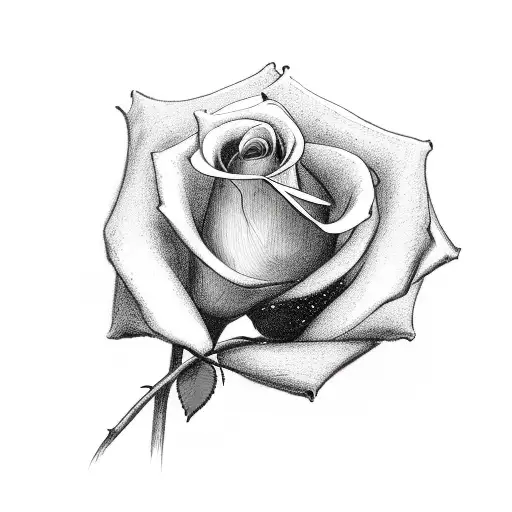 A Symphony Conductor With A Rose As A Baton