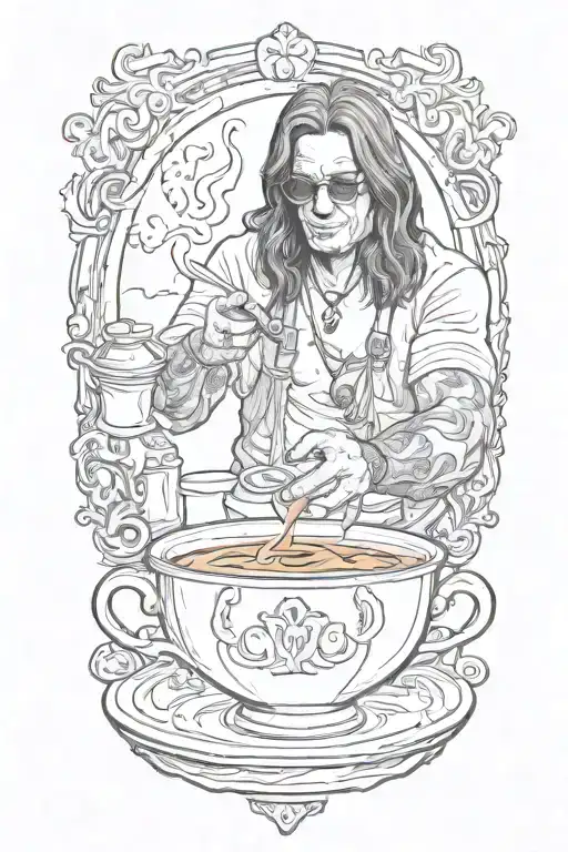 Ozzy Osbourne Making Coffee