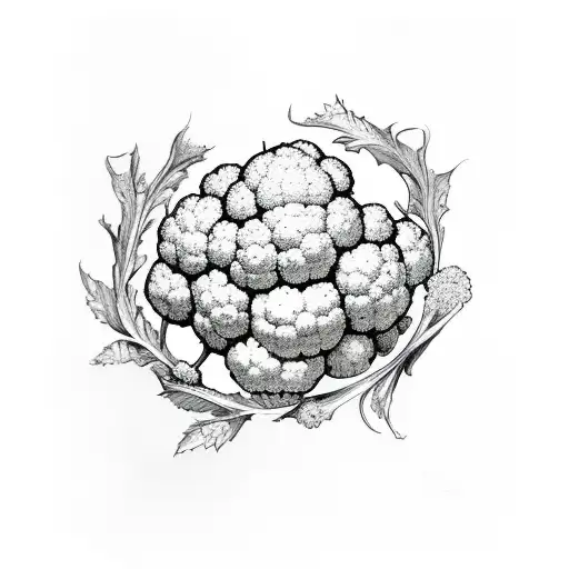 A Cauliflower With The Hungarian Crown