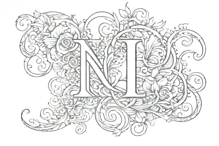 Initial N And L
