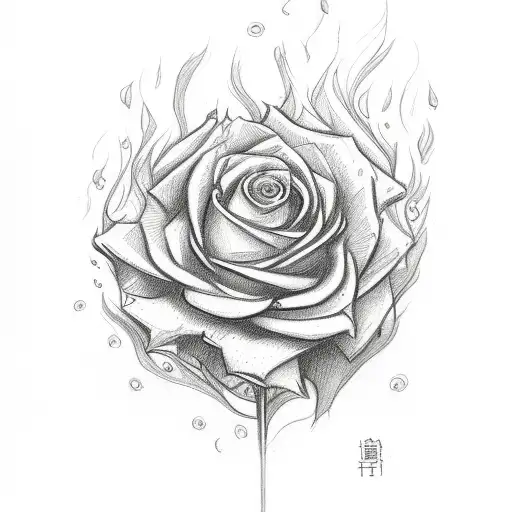 Dollars And Flowers And Fire