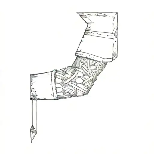 Tribal With Arrow Heads Wrapped