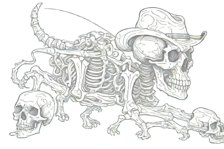 Western Skeleton