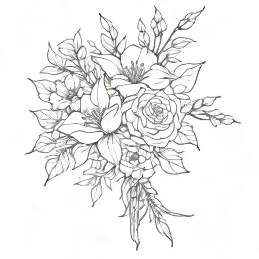 Bouquet Fine Line