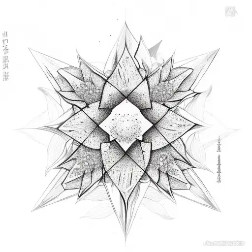 Star Wrapped In Flowers