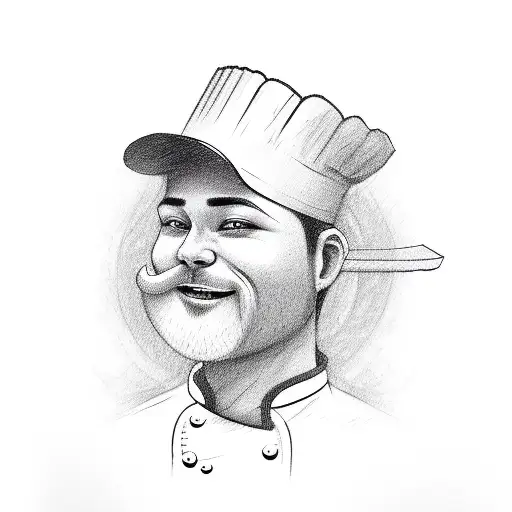 Chef Wirh Knives And Culinary Products