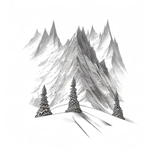 A Software Developer Climbing A Mountain Made Of Code