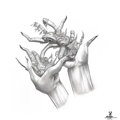 Joint And Lighter In Each Hand Best Friends