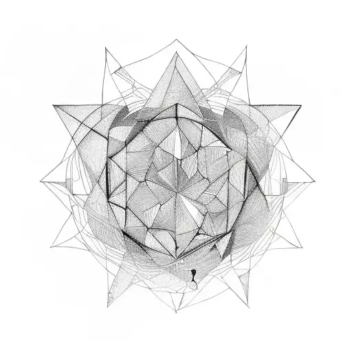 An Abstract Representation Of Friendship Using Geometric Shapes