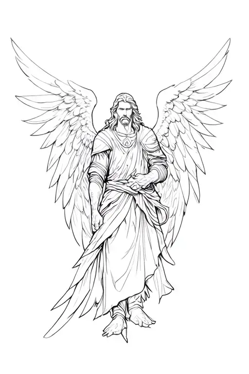 Meaningful Warrior Angel For Men