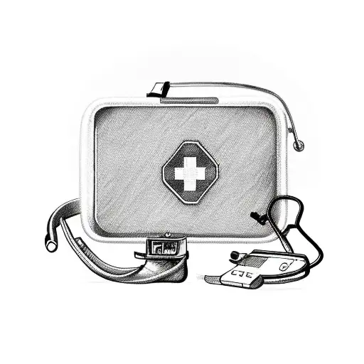 Nurse's Medical Kit Transformed Into A Gaming Console