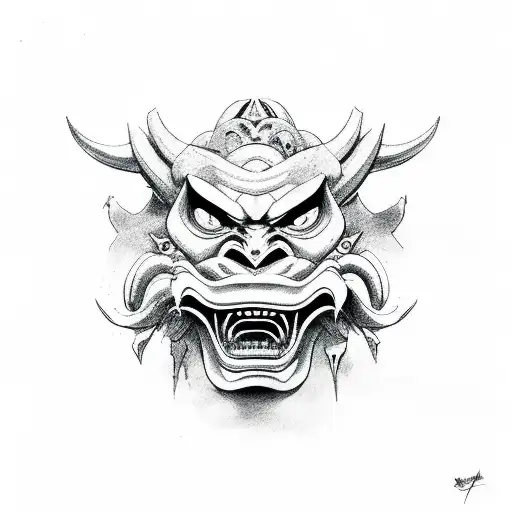 Female Oni Mask