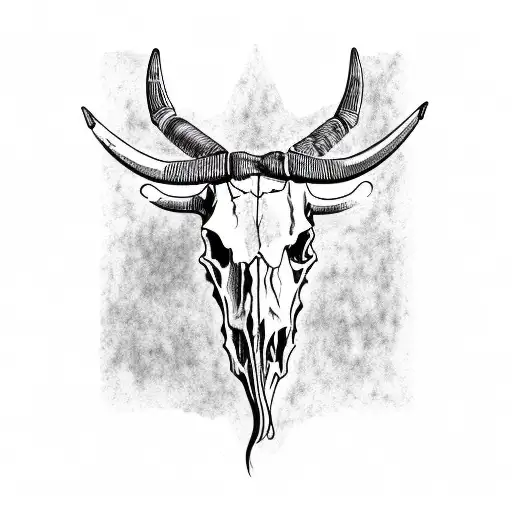 Texas Longhorn Skull