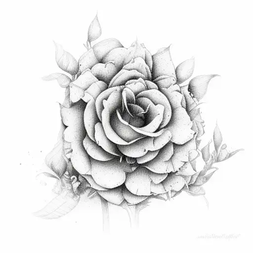 Moody Floral Fine Line