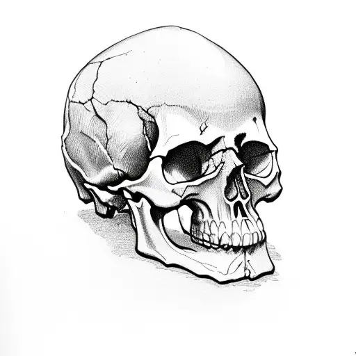 Momento Mori With Skull