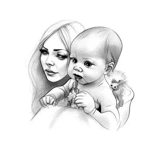 Baby With Mother