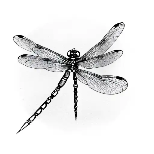 Dragonfly With A Book As Its Wings