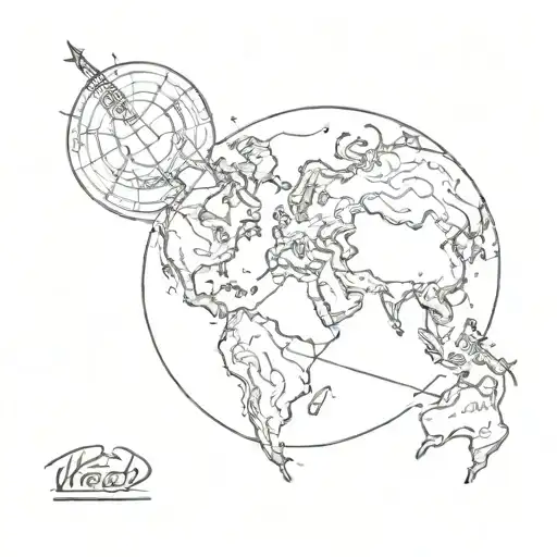 World Is Yours Globe Held