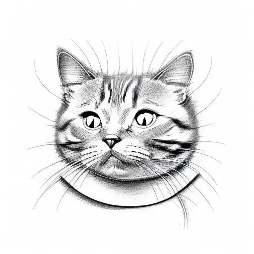 Radioative Cat Drawing