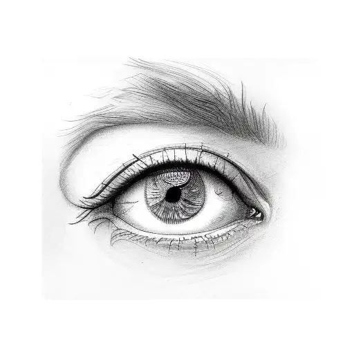 Crying Eyes Black Tears