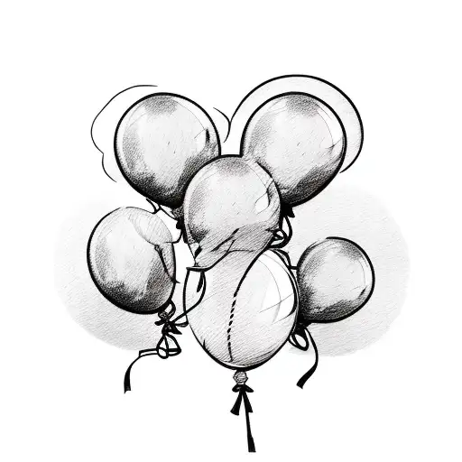 Memorial For My Twins Using A Stuff Giraffe Animal With Two Orange Ballons