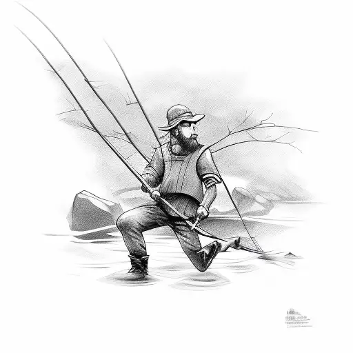 Fisher Man Line Snapping