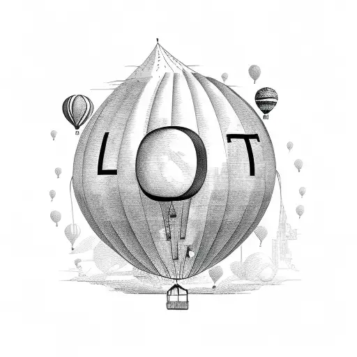 Balloons With The Word Lost