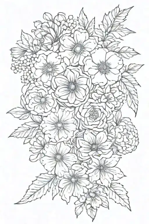 Birth Flowers August September July June